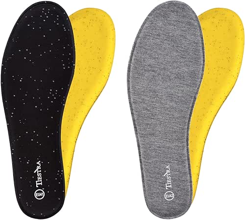 2 Pair -Shoe Inserts for Mens Memory Foam Insoles,Replacement Insoles