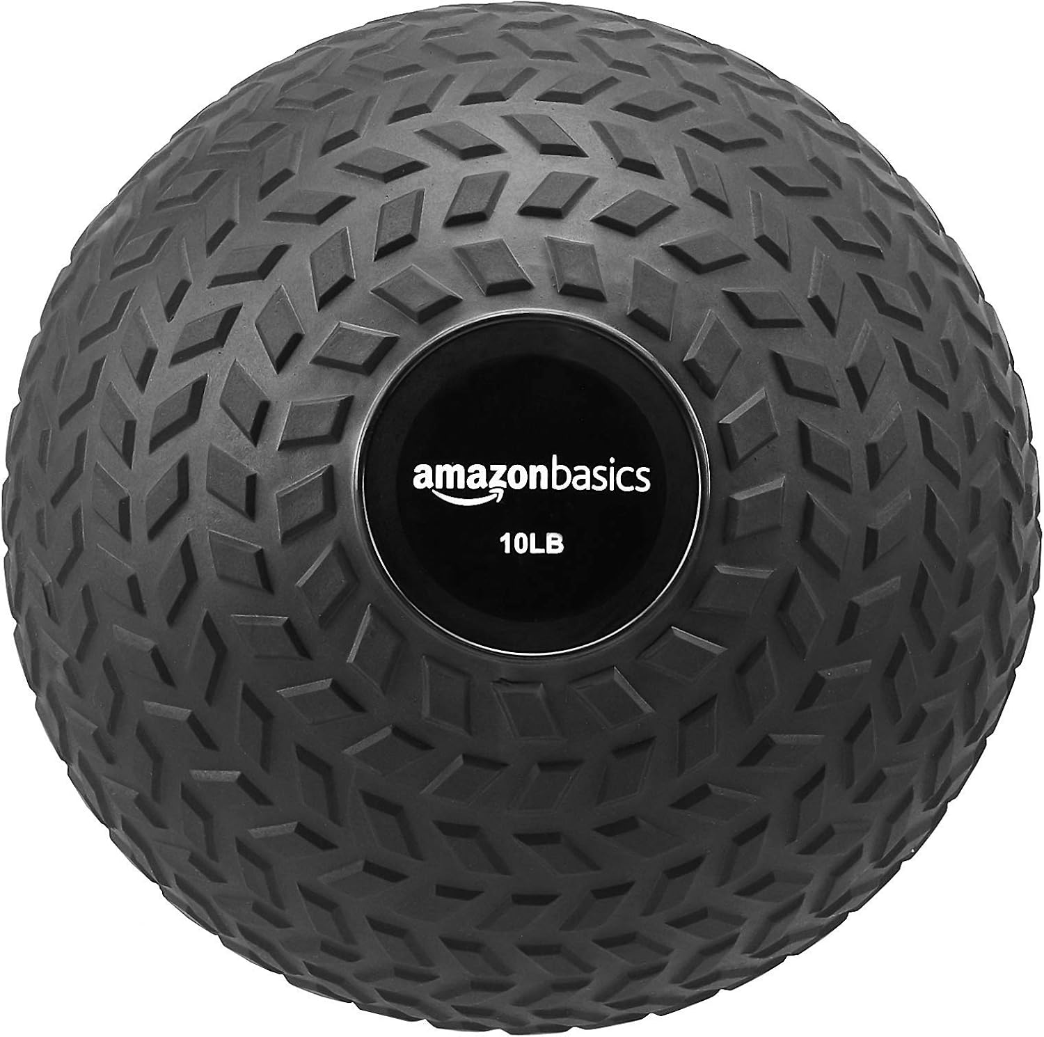 Amazon Basics Slam Ball, Arrow Grip, 10 lb, Black, Bowling Balls