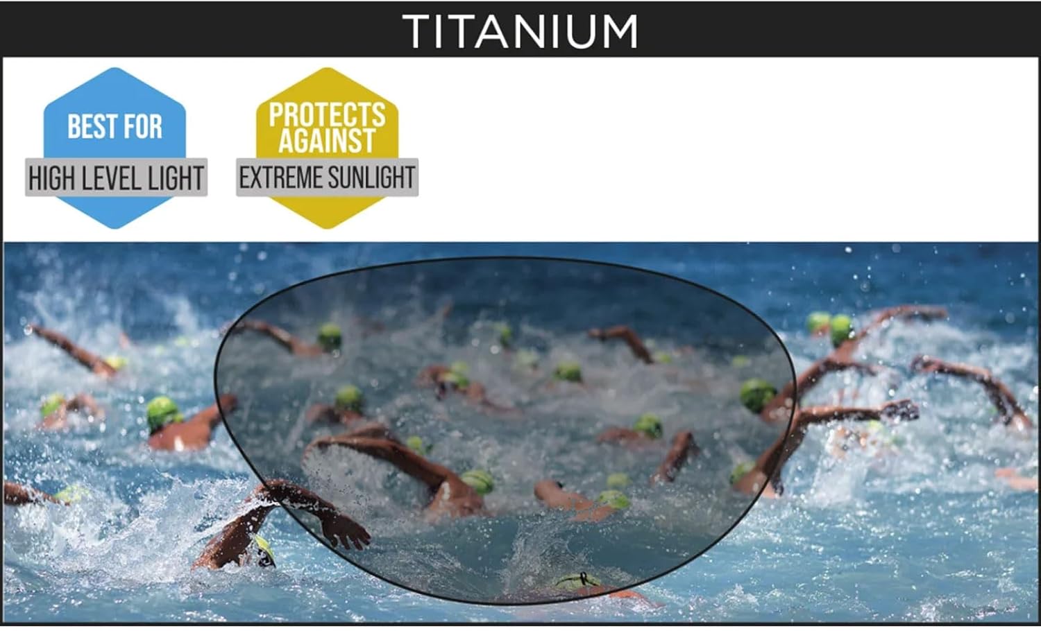 Zoggs Unisex Adult Predatоr Titanium Swimming Goggles with Ultra-Fit Gasket & Anti-Fog UV Protective Mirrored Curve Lenses