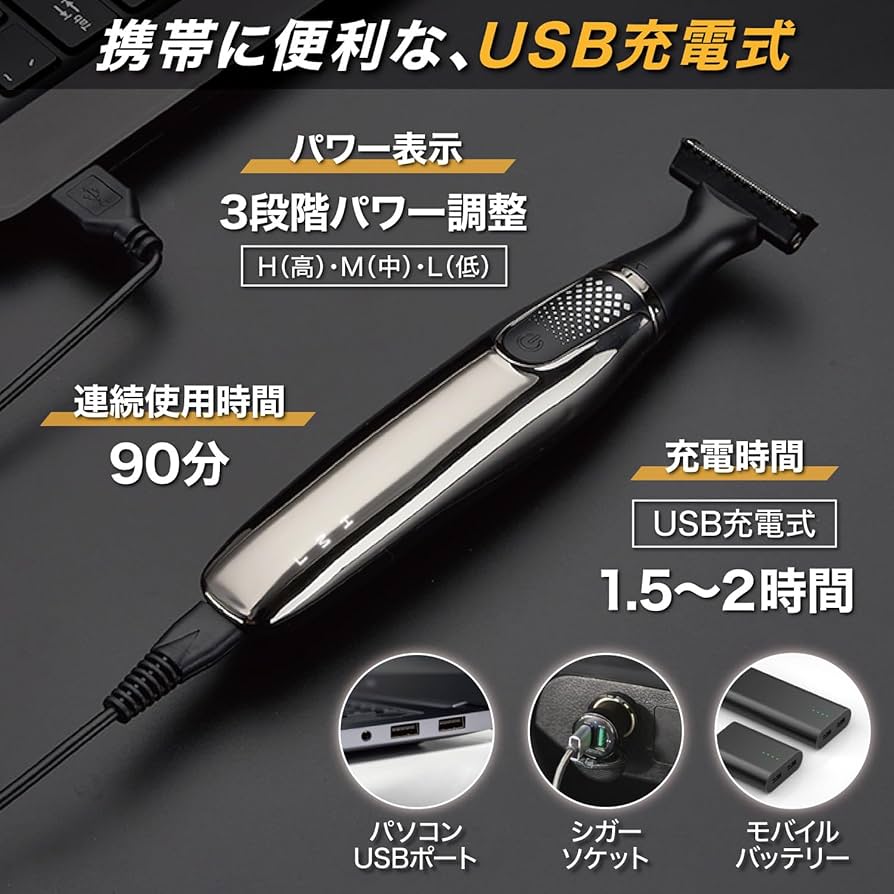 Amazon | 11点セット 6in1 ボディシェーバー メンズシェーバー