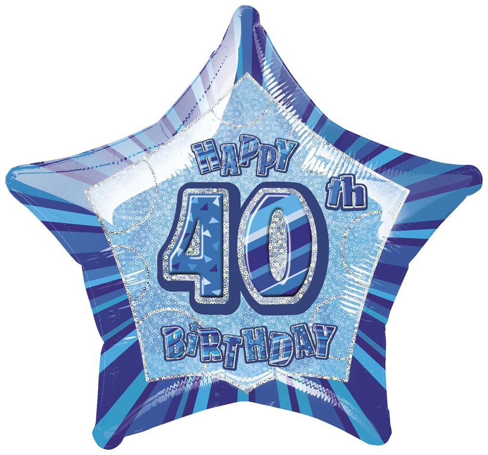 Unique Party 92068 - 9ft Foil Glitz Pink Happy 80th Birthday Banner — view 185