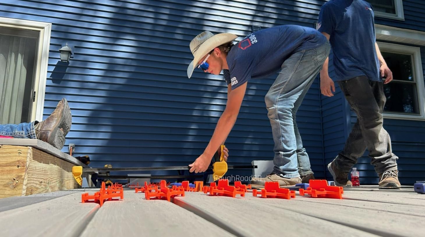 Decking Tool Clamp Adapter for Irwin, DeWalt & Jorgensen Bar Clamps 2- Pack