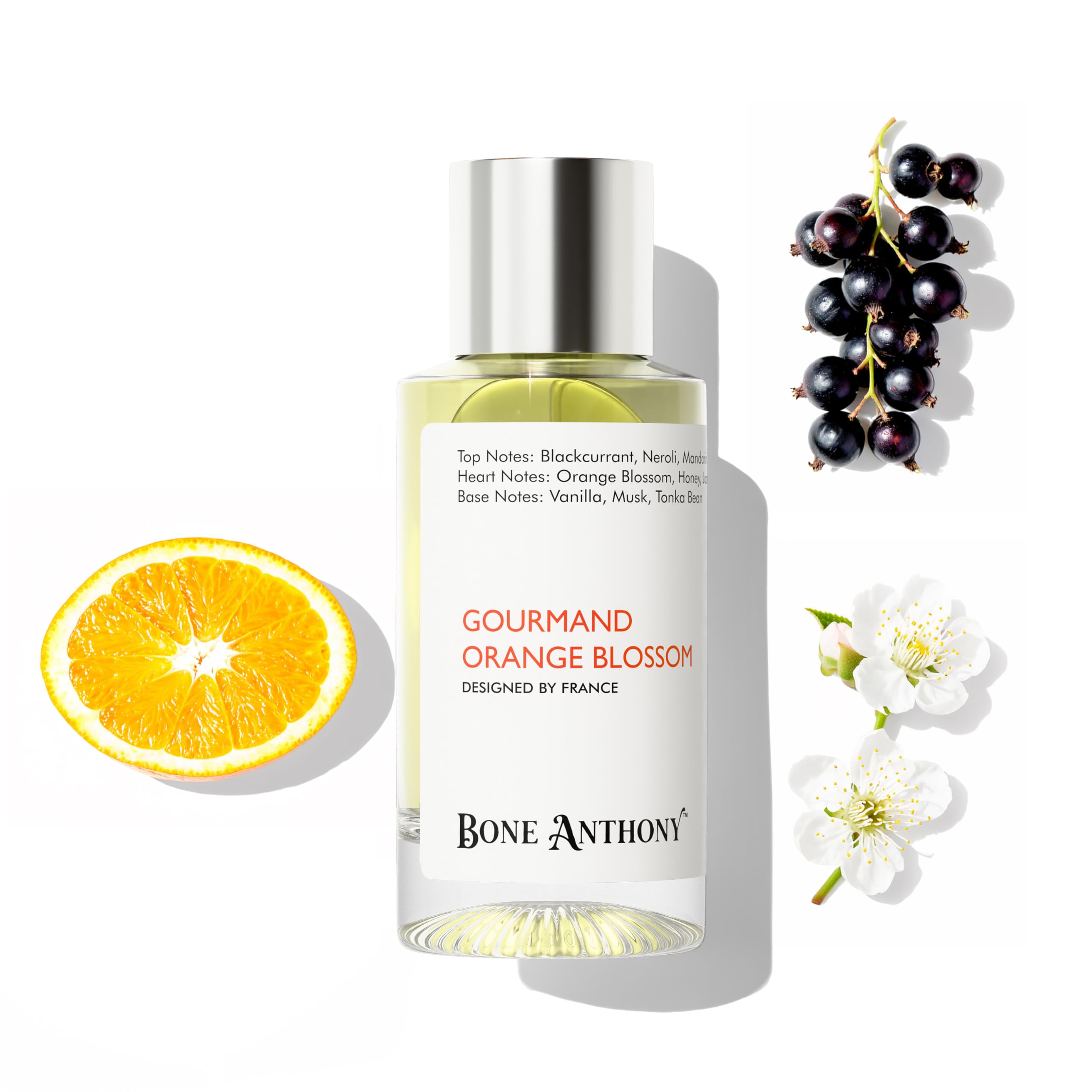 Gourmand Orange Blossom Luxury Perfume | Rich Elegant Fragrance | with Tonka Bean & Blackcurrant Scent, Long Lasting Eau de Parfum - 50 ml (For Women)-picture-45