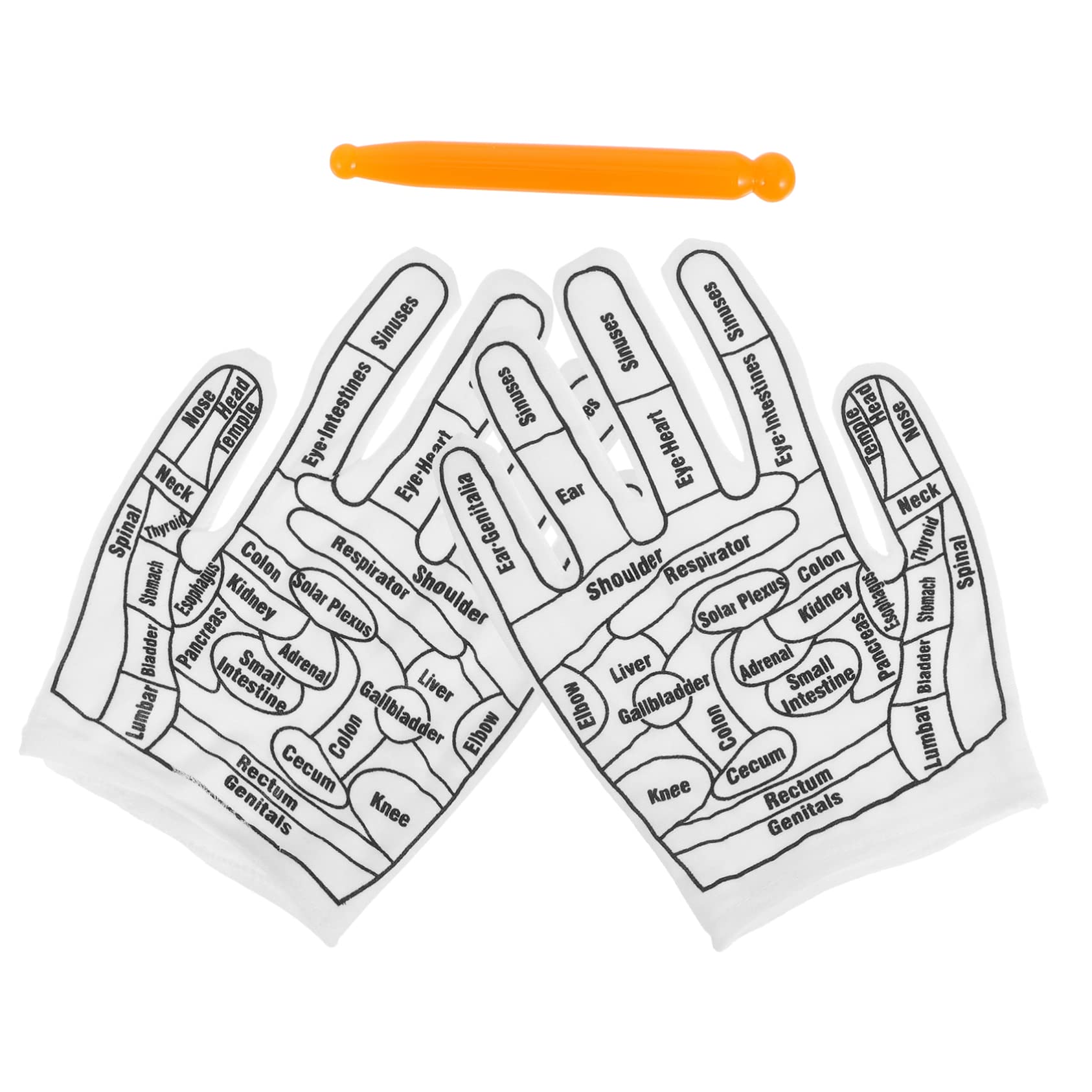 FOMIYES 5sätze Massagehandschuhe Für Akupressur Handmassage Mit Massage-sticks Entspannung Und Erleichterung Für Hände Für Müde Hände Und Reflexzonenmassage