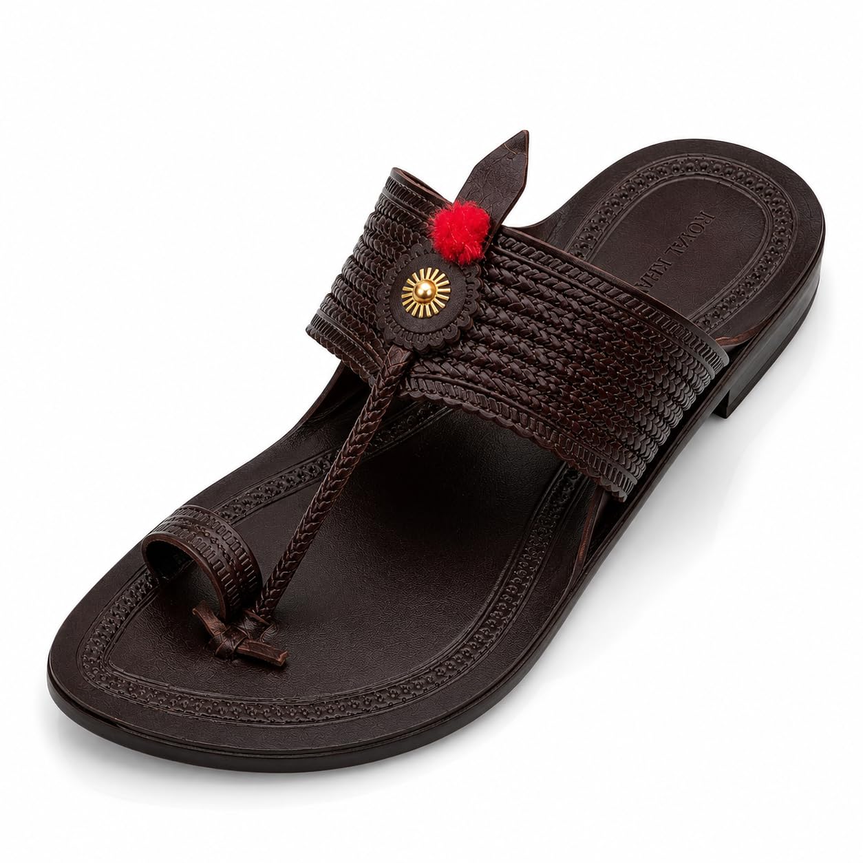 Men's Kolhapuri Chappal |(DW1)-Kolhapuris-image-6