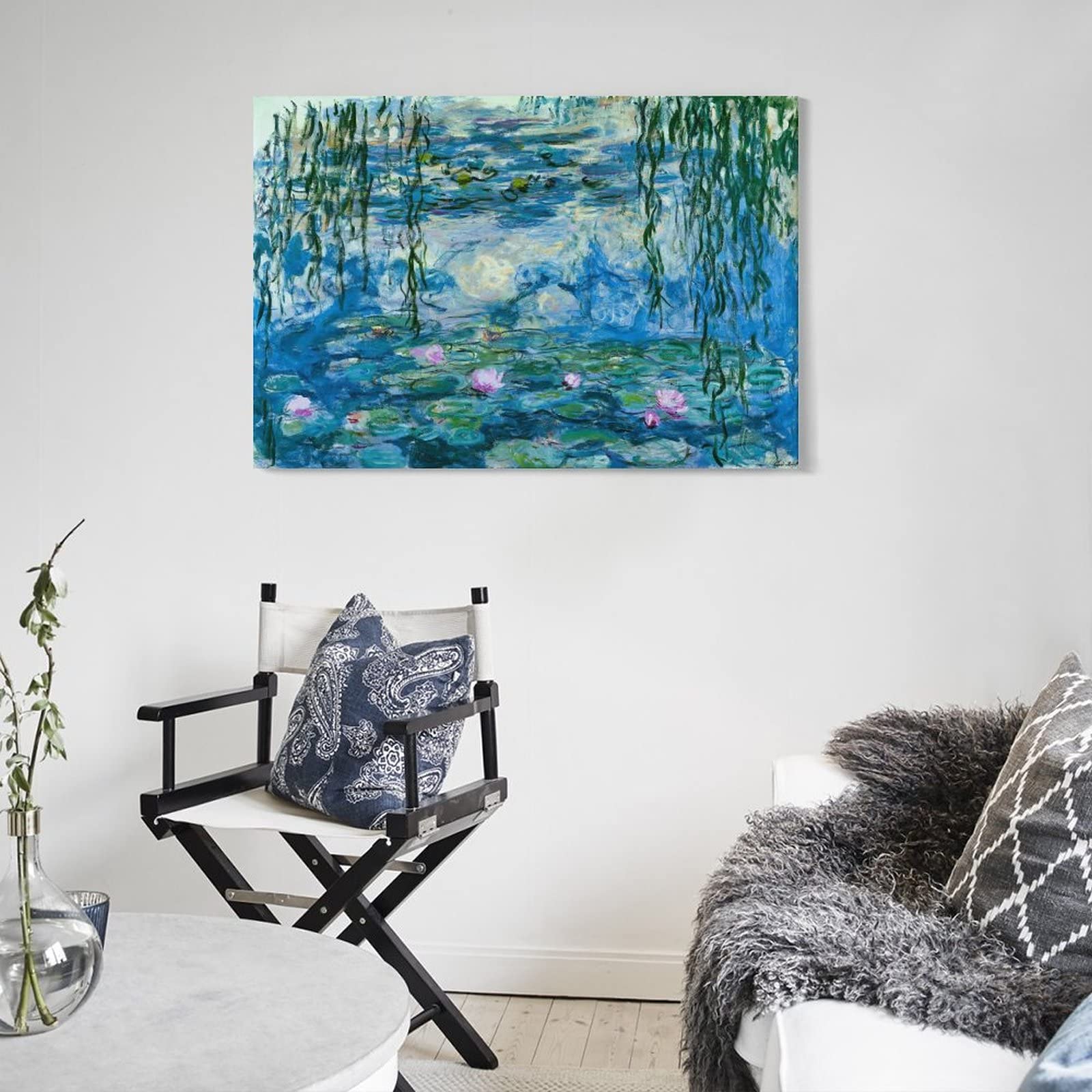 Amazon.co.jp: Claude Monetクロード・モネ 名画の数々ポスター『睡蓮