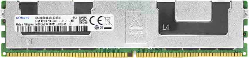 Samsung 64GB DDR4 2400MHz PC4-19200 ECC LRDIMM 4Rx4 Quad
