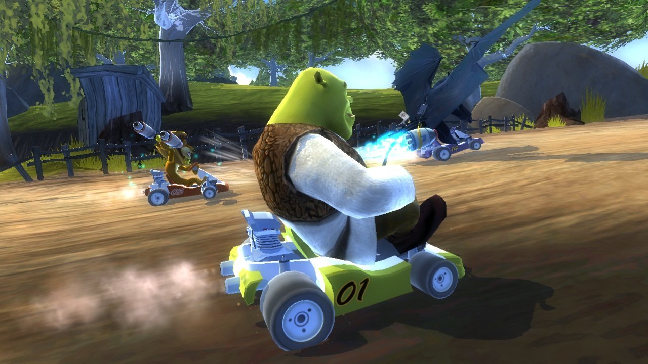 Dreamworks Super Star Kartz - Nintendo Wii (Renewed)