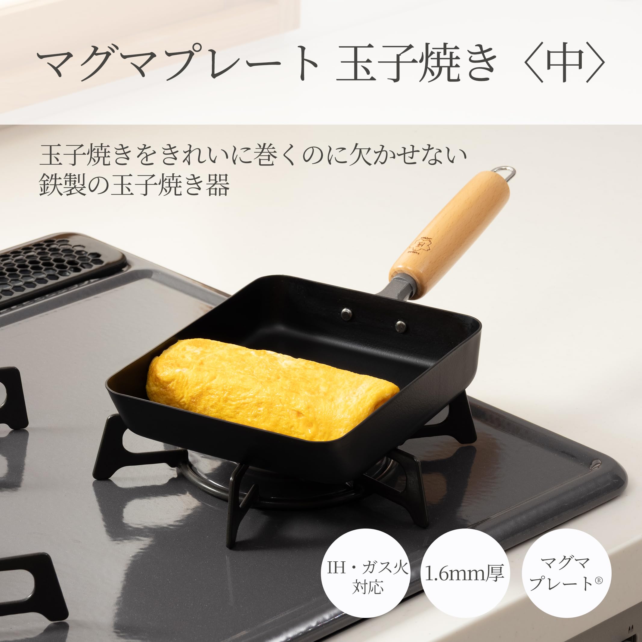 Amazon.com: タクミジャパン(TakumiJAPAN) Takumi MGEG-M Egg Pan