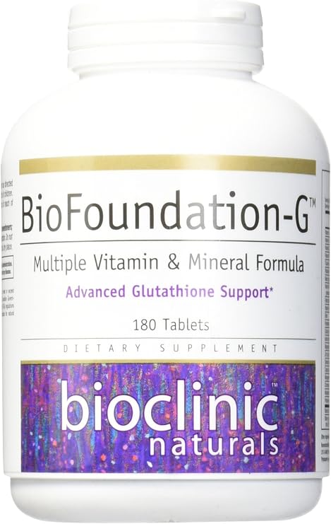 Bioclinic Biofoundation Tablets, 180 Count