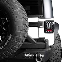 Vista 5 de Hooke Road Wrangler JK Tail Light Assembly w/Brake Light & Turn Signal Compatible with Jeep JK Wrangler 2007-2018