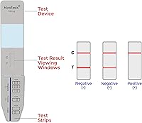 Vista 7 de Saliva Nicotine Smoking/Vaping/Pouches/Snus 30 ng Test 5-Pack by NicoTests®