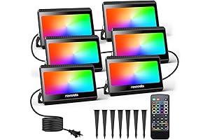 NOVOSTELLA RGBW LED Light, Immerse Your Space in 32 Vibrant Hues