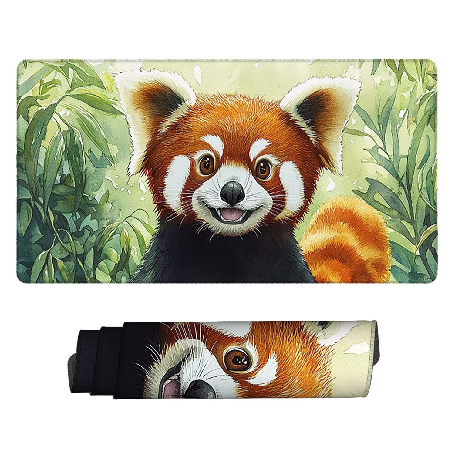 Podkładka pod mysz do gier, 1600 x 800 mm, XXL, duża gamingowa podkładka pod mysz, wodoodporna podkładka pod mysz, długa podkładka na biurko z przeszytymi krawędziami, mata na biurko z gumową podstawą