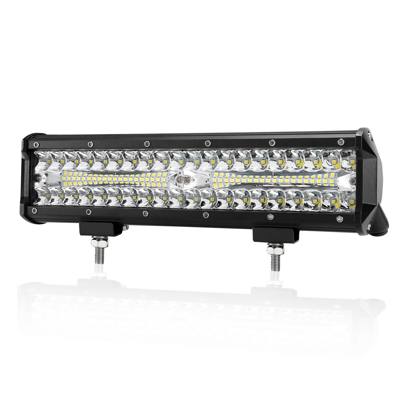 FIERYRED 12 Inch 30000LM Triple Row LED Light Bar