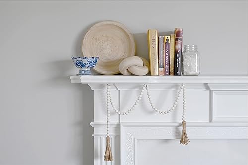 Miniatura 5 de Rool Cuenco decorativo para llaves para mesa de entrada, cuencos de madera para decoración de mesa auxiliar, decoración moderna de granja para sala