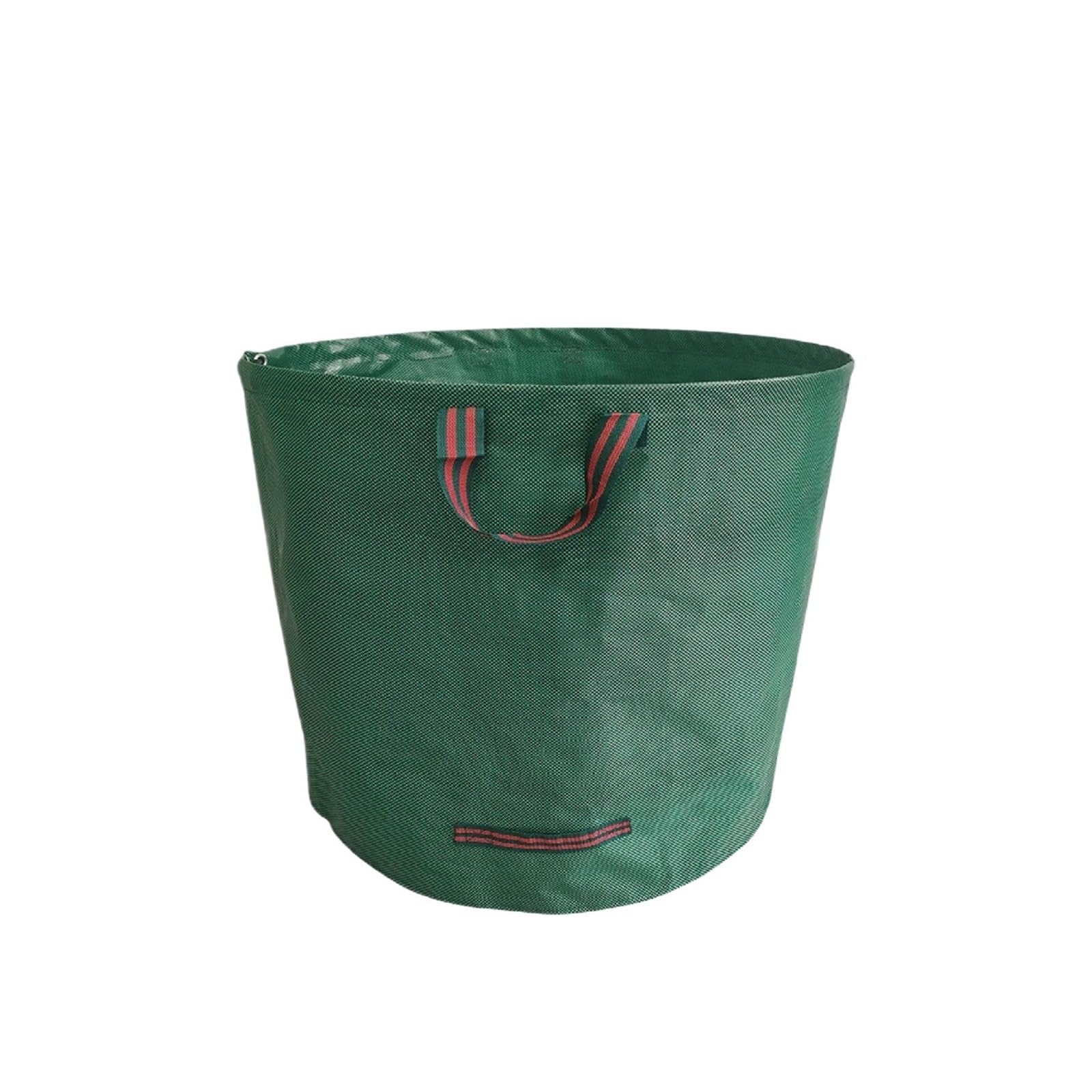 Garden Power Tool Accessories Waste Bags Leaf Collector Bag for Plant Leaf Trash Debris(60L 16Gallon)