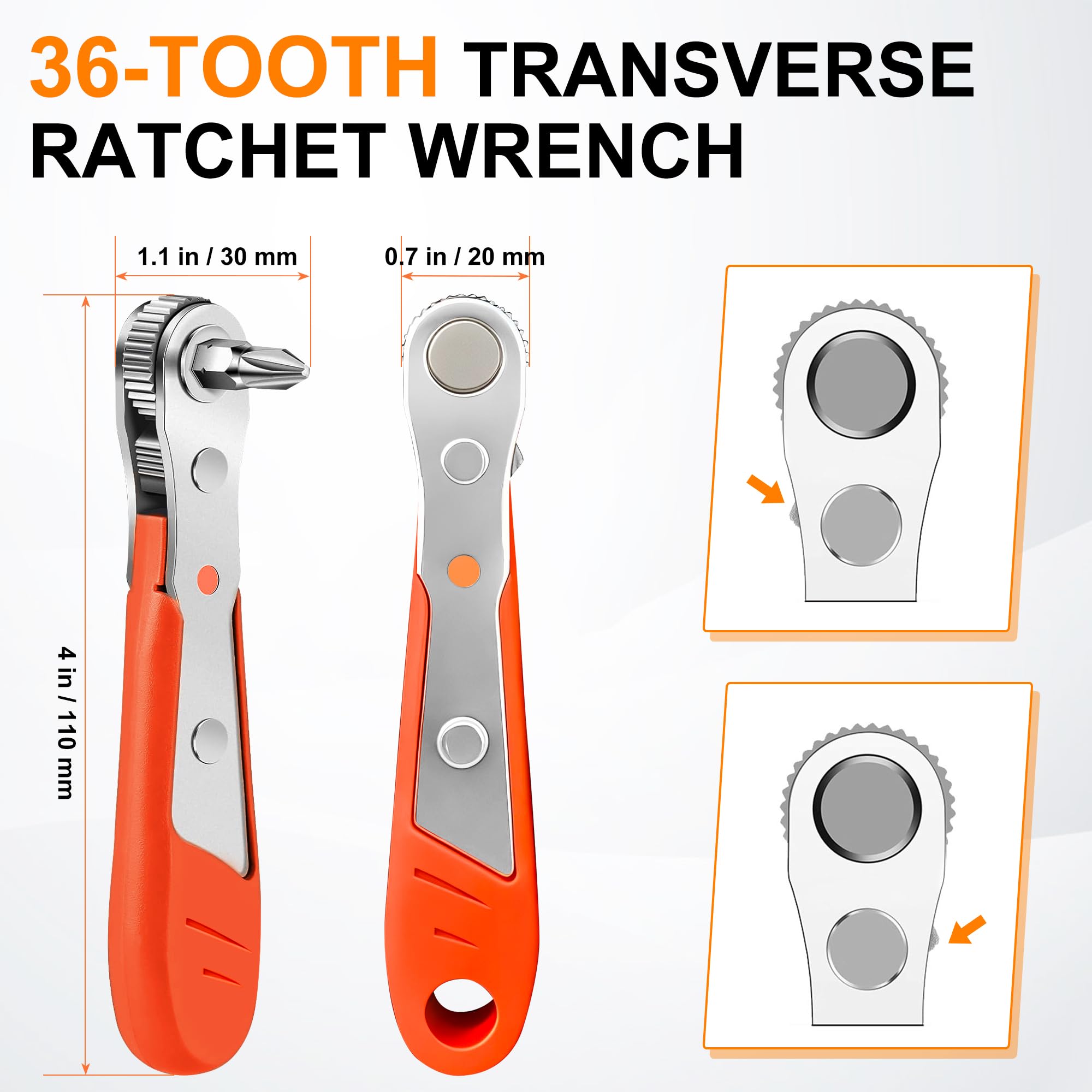 42-in-1 Ratcheting Screwdriver Set - TUOLEWE -4 42-in-1 Ratcheting Screwdriver Set - TUOLEWE -4