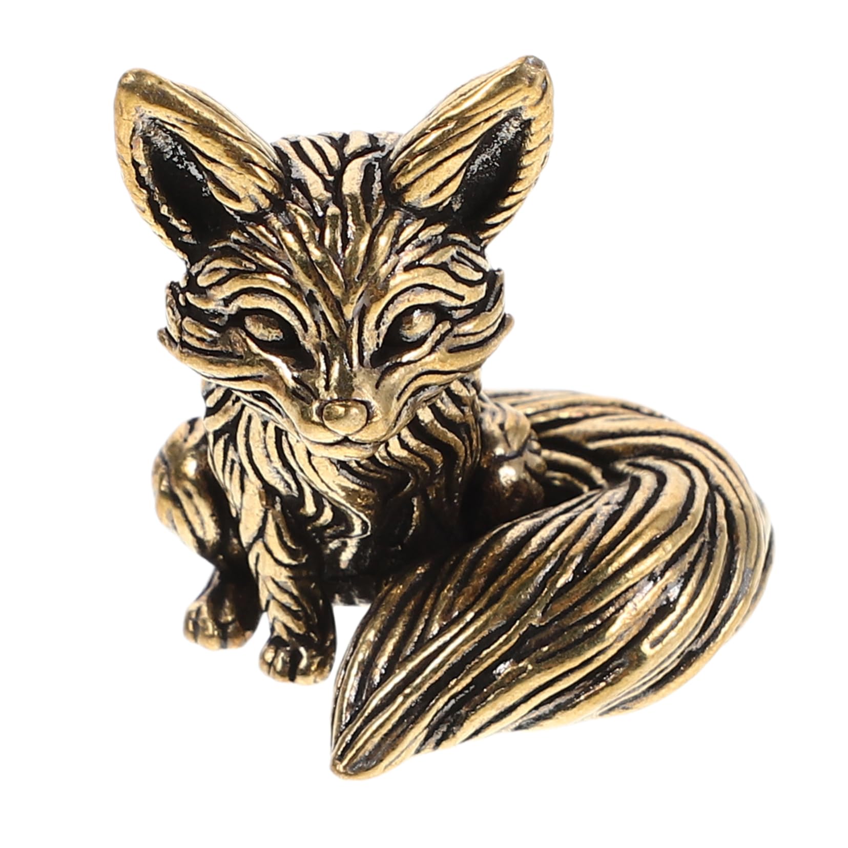 GREENADSCAPE Adorno De Estatua De De Bricolaje Decoraciones Figuras De Animales De Bronce Lindo De Bronce Decoración Pequeño Adorno De Latón Animal Golden Cobre