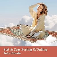 Vista 6 de Lahome Alfombra de camino de cocina lavable con diseño tribal bohemio de 2 x 8 pies, alfombra suave para pasillos, antideslizante, estilo vintage