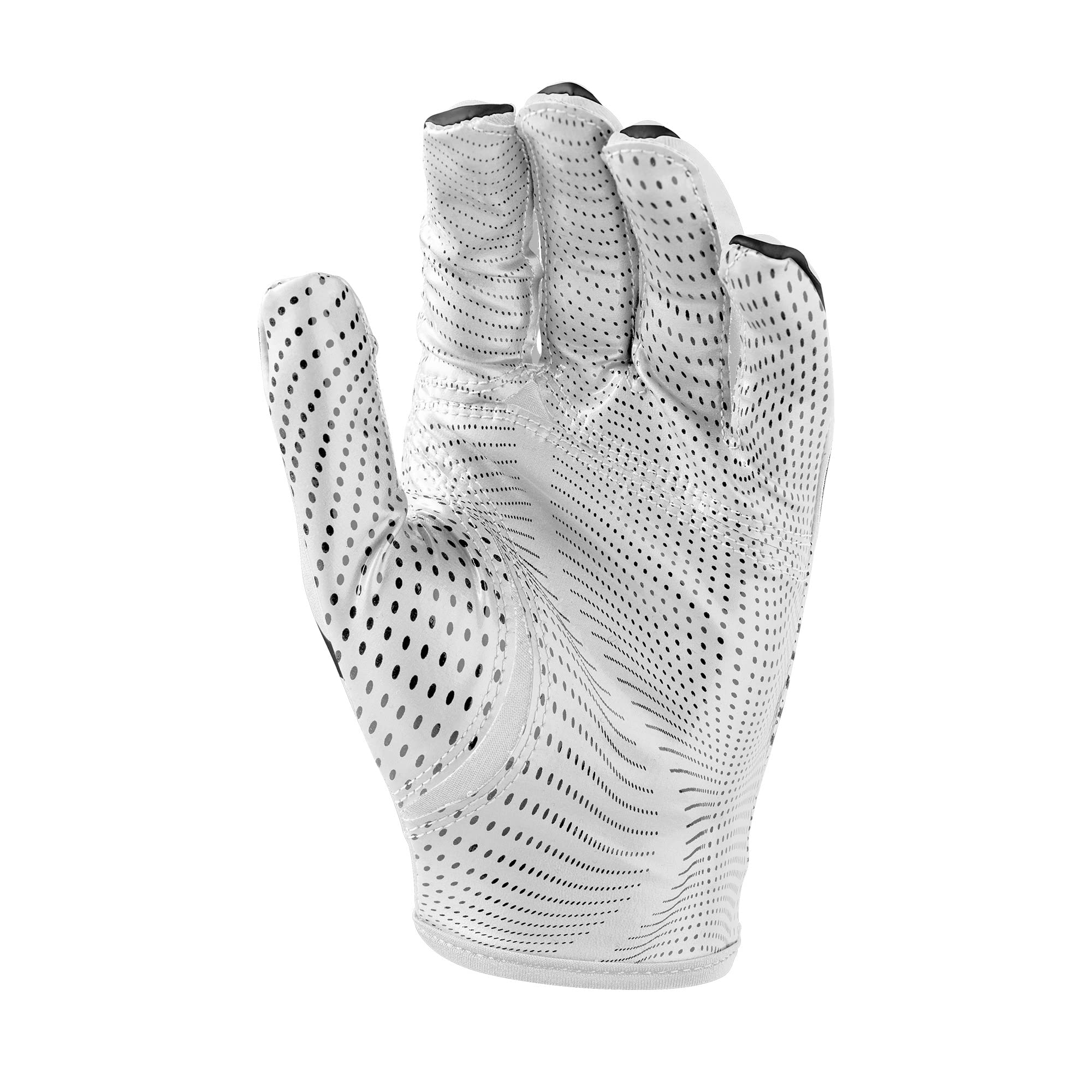 Wilson NFL Gants de réception extensibles Taille enfant Blanc/noir