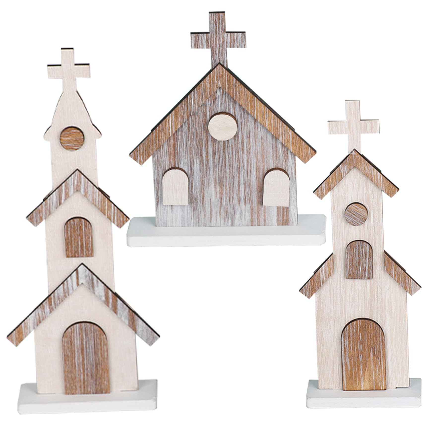 Églises en Bois pour la Décoration : le cadeau de Noël traditionnel idéal