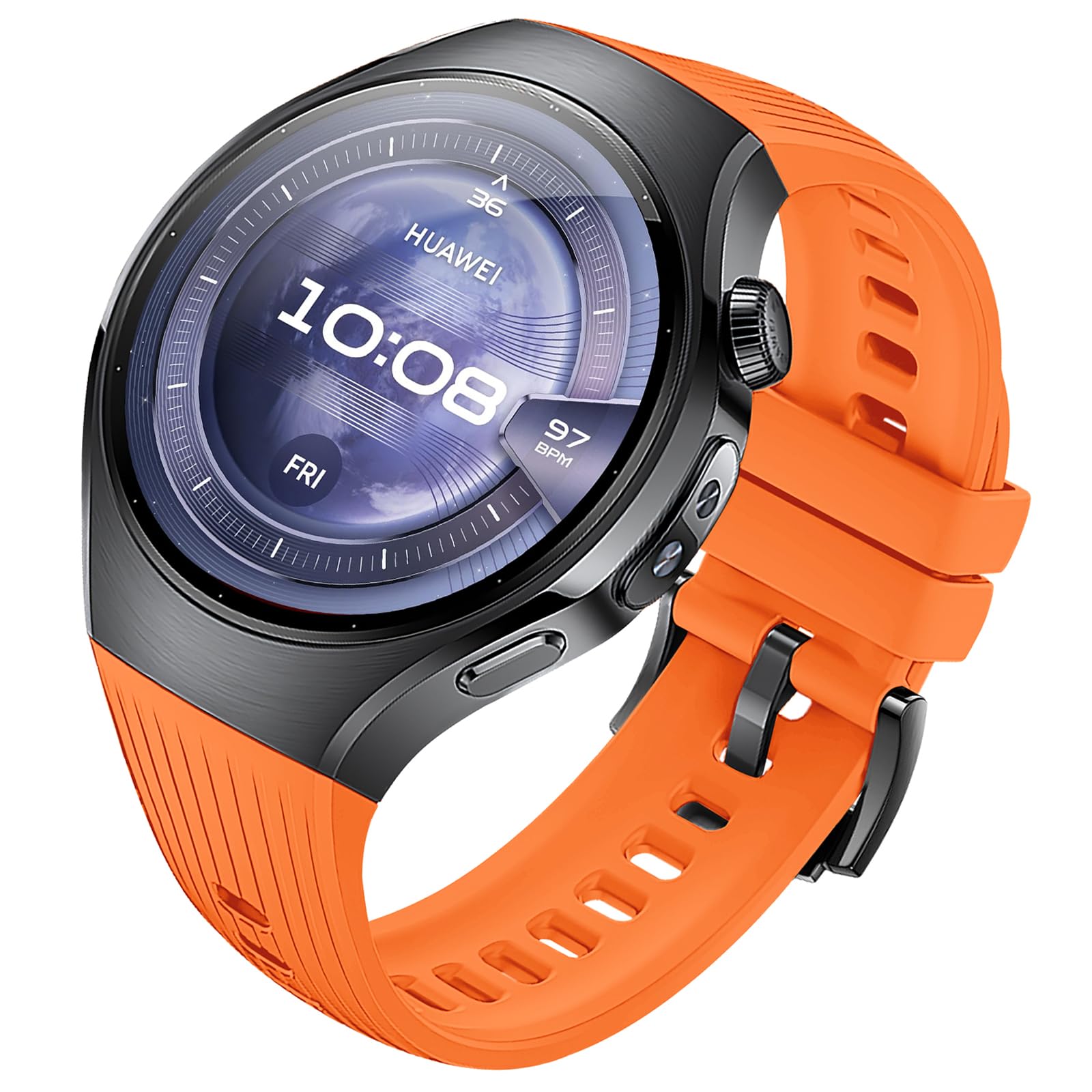 Correa para HUAWEI Watch 5 46mm, 20mm Silicona Deportiva Pulseras Repuesto Correa para Huawei Watch GT 5 46mm/Huawei WatchGT5 Pro 46 mm/GT4 46 mm/GT3/GT3 Pro/GT/GT2/GT2 Pro/GT2e/Watch4/4 Pro/3/3 Pro