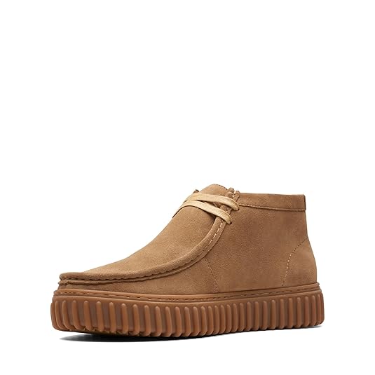Clarks Torhill Hi トーヒルハイ【UK9.5】 Buy Clarks Men's Torhill Hi Chukka Boot, Dark Sand Suede, 9.5 at