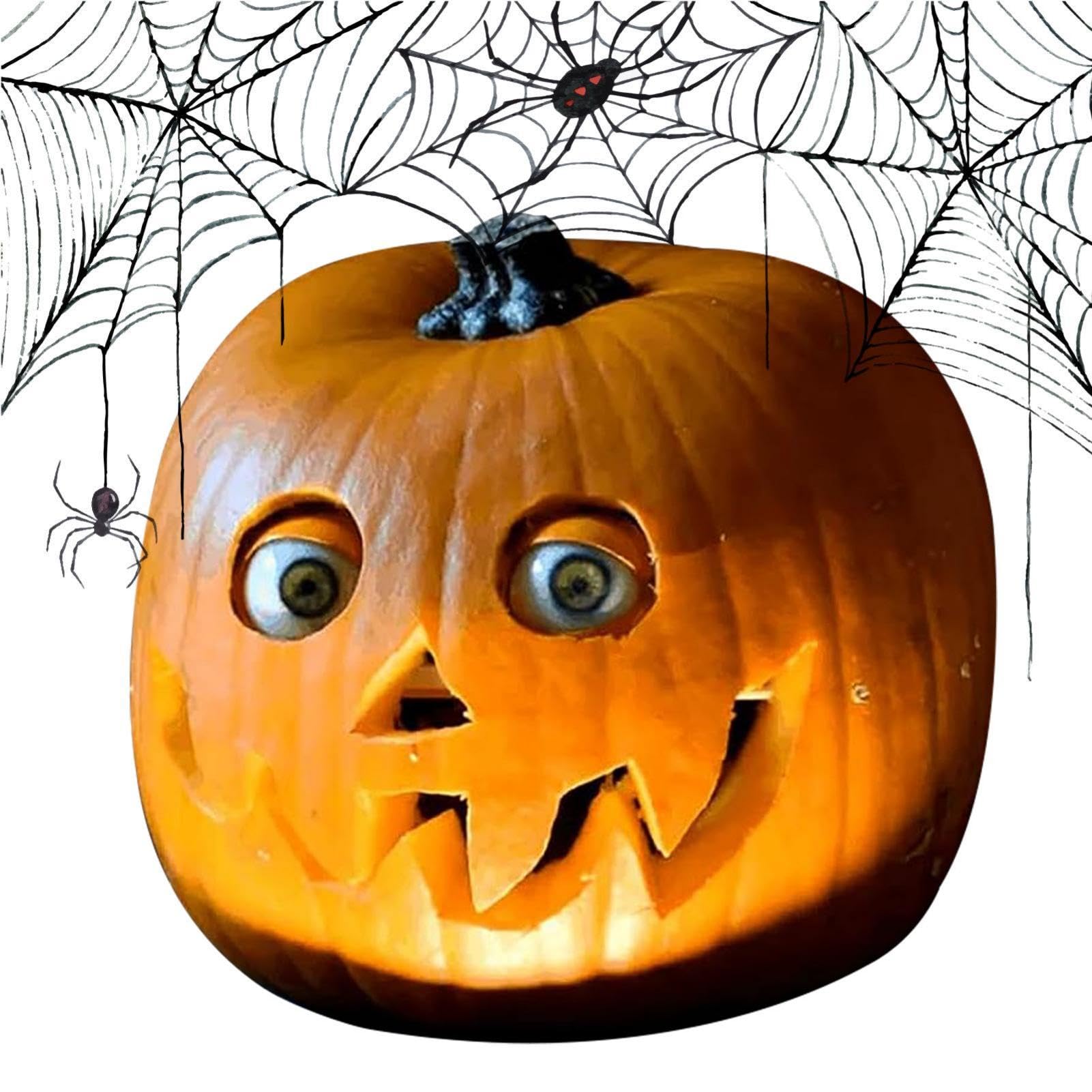 Amazon.co.jp: 樹脂製ハロウィンカボチャ、ハロウィンカボチャの