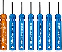 Vista 1 de JRready ST5252 Kit de herramientas de extracción de pasadores para AMP/Molex .062" y 0.093" Pines y conectores de contacto de zócalo, Delphi