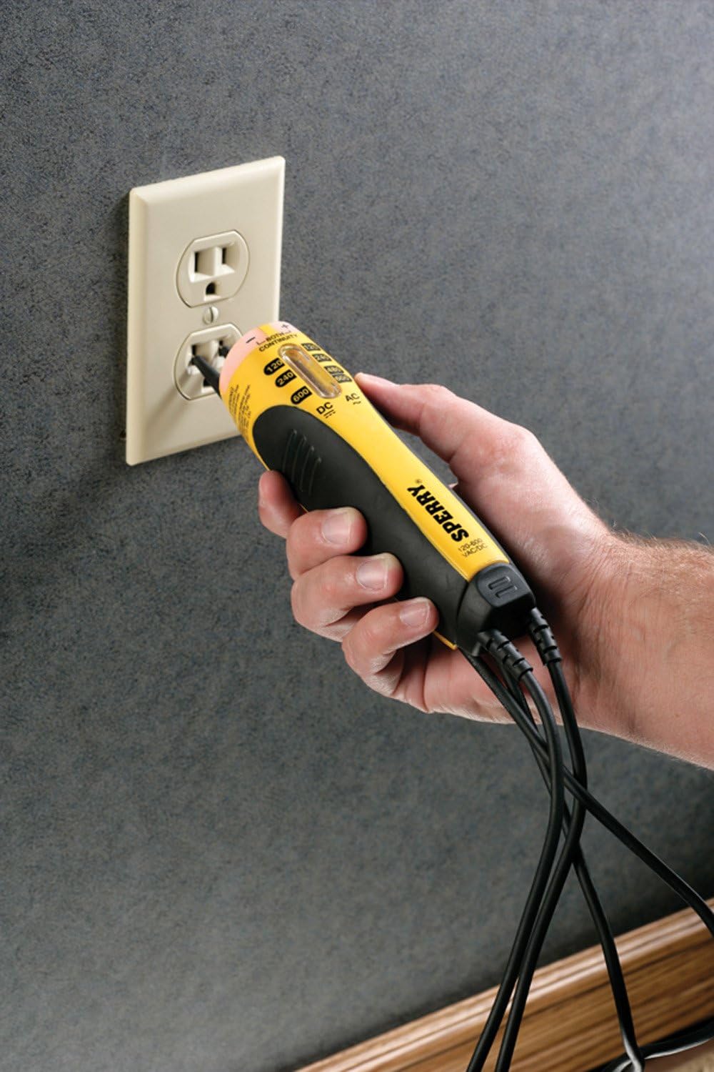 Up To 50% OFF Sperry Instruments VC6300 Volt Doctor Voltage & Continuity Tester, Black & Yellow