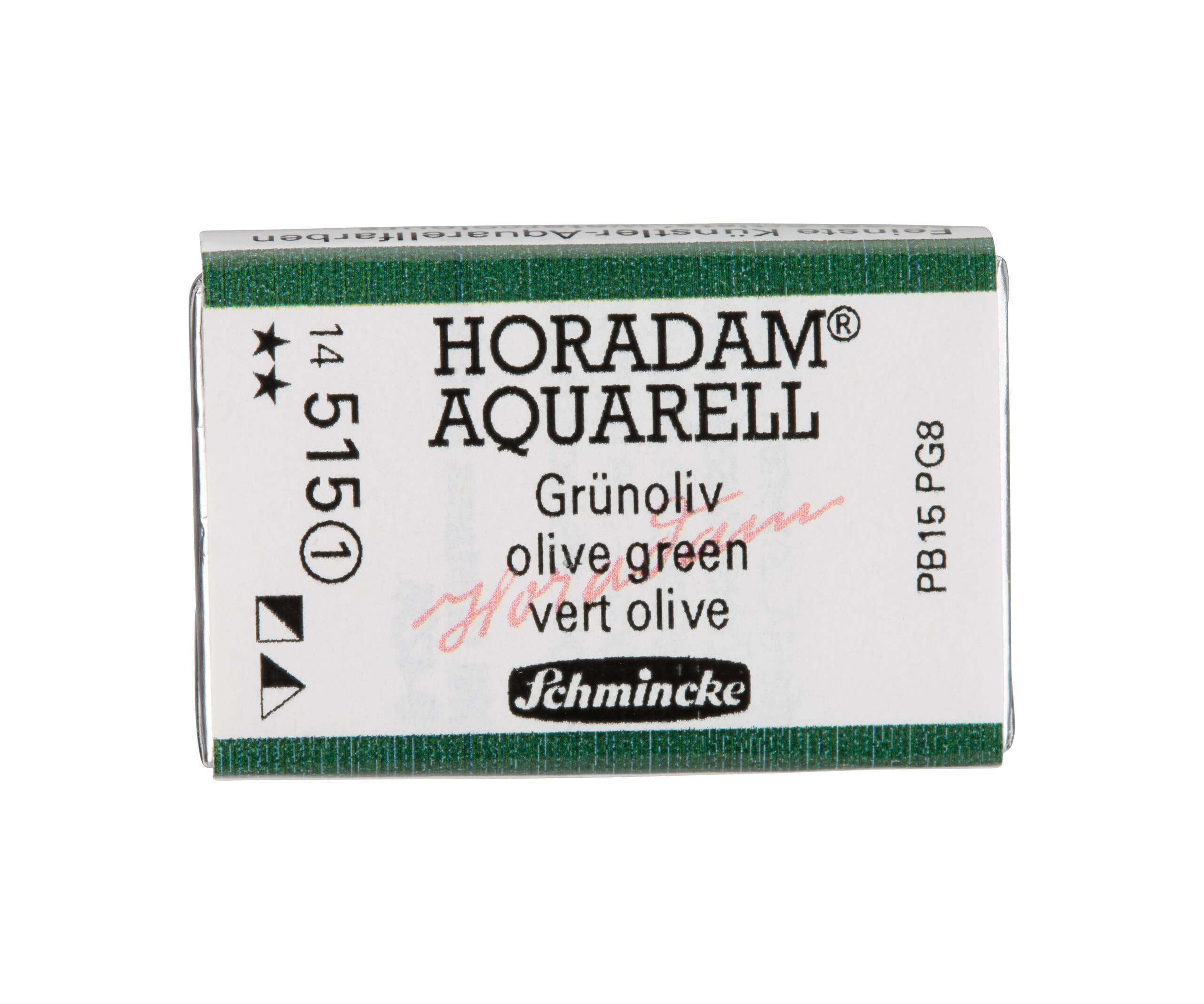 Schmincke - HORADAM® AQUARELL - acuarelas para artistas, 492 azul de Prusia, 14 492 044, 1/2 godet — view 203