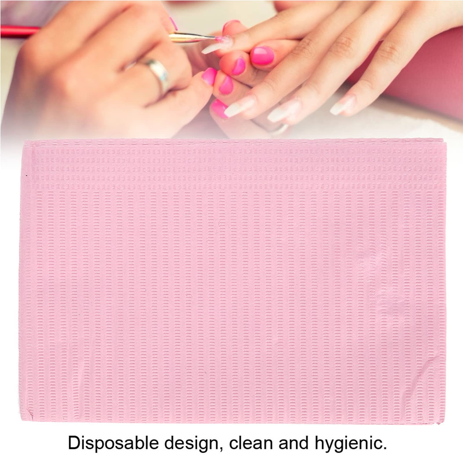 125 pezzi nail art tovaglietta nail art mano cuscino pulito usa e getta per salone professionale per strumento manicure