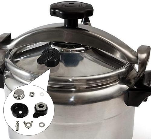 Miniatura 2 de Luxshiny 1 juego de accesorios para olla a presión, mango de liberación de vapor, repuesto para olla de aire, válvula de vapor, válvula de olla a