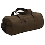 Rothco Heavy-Duty Canvas Shoulder Duffle Bag - Rugged Travel Gym Gear Equipment Bag