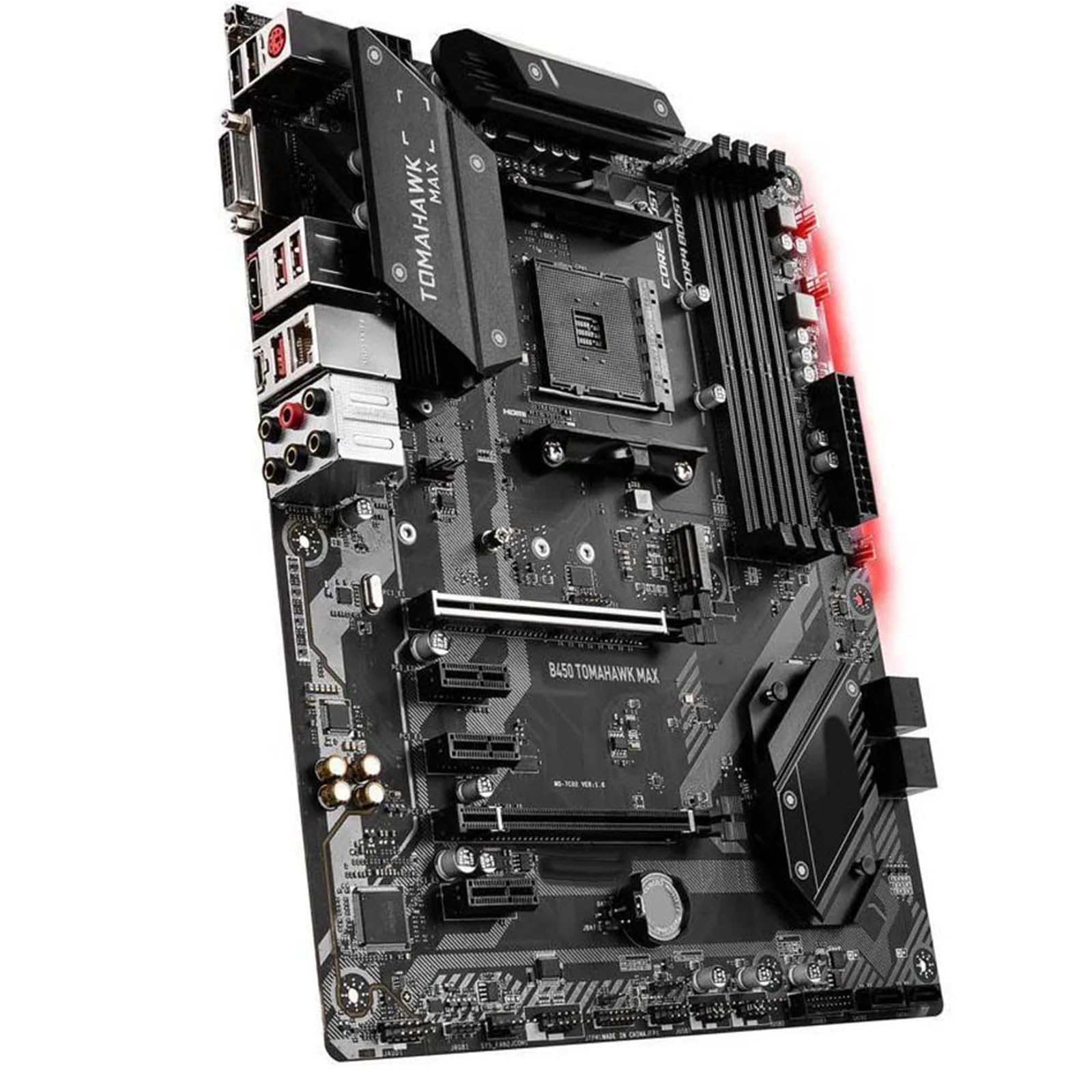 Amazon | MSI B450 Tomahawk MAX AM4 AMD SATA 6Gb/s ATXマザーボード