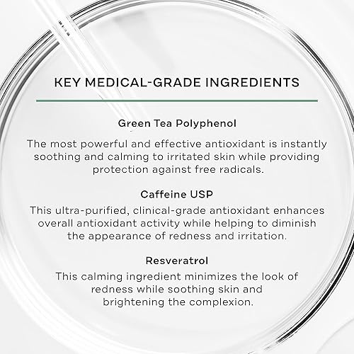 Miniatura 3 de Replenix Crema triple AOX que reduce el enrojecimiento, tratamiento facial antioxidante hidratante de grado médico con té verde calmante para pieles