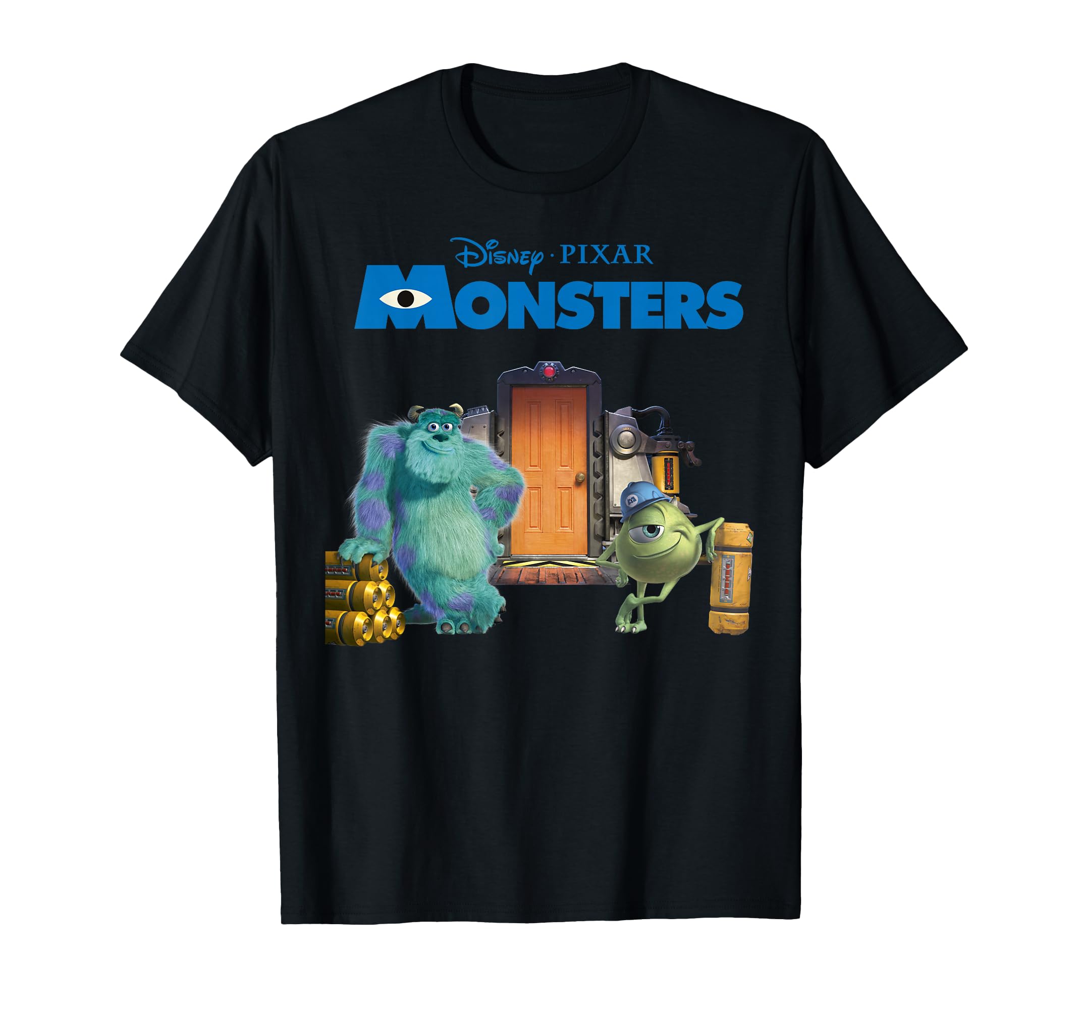 Pixar Monsters, Inc Scream Factory Movie Poster T-Shirt