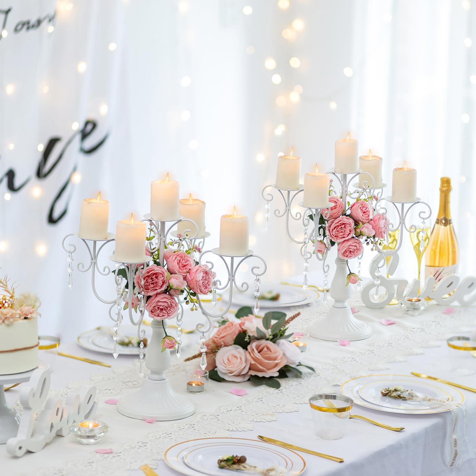 Promo Bougies Cylindriques Ou Pour Chandelier Living Artu00ae Chez Aldi