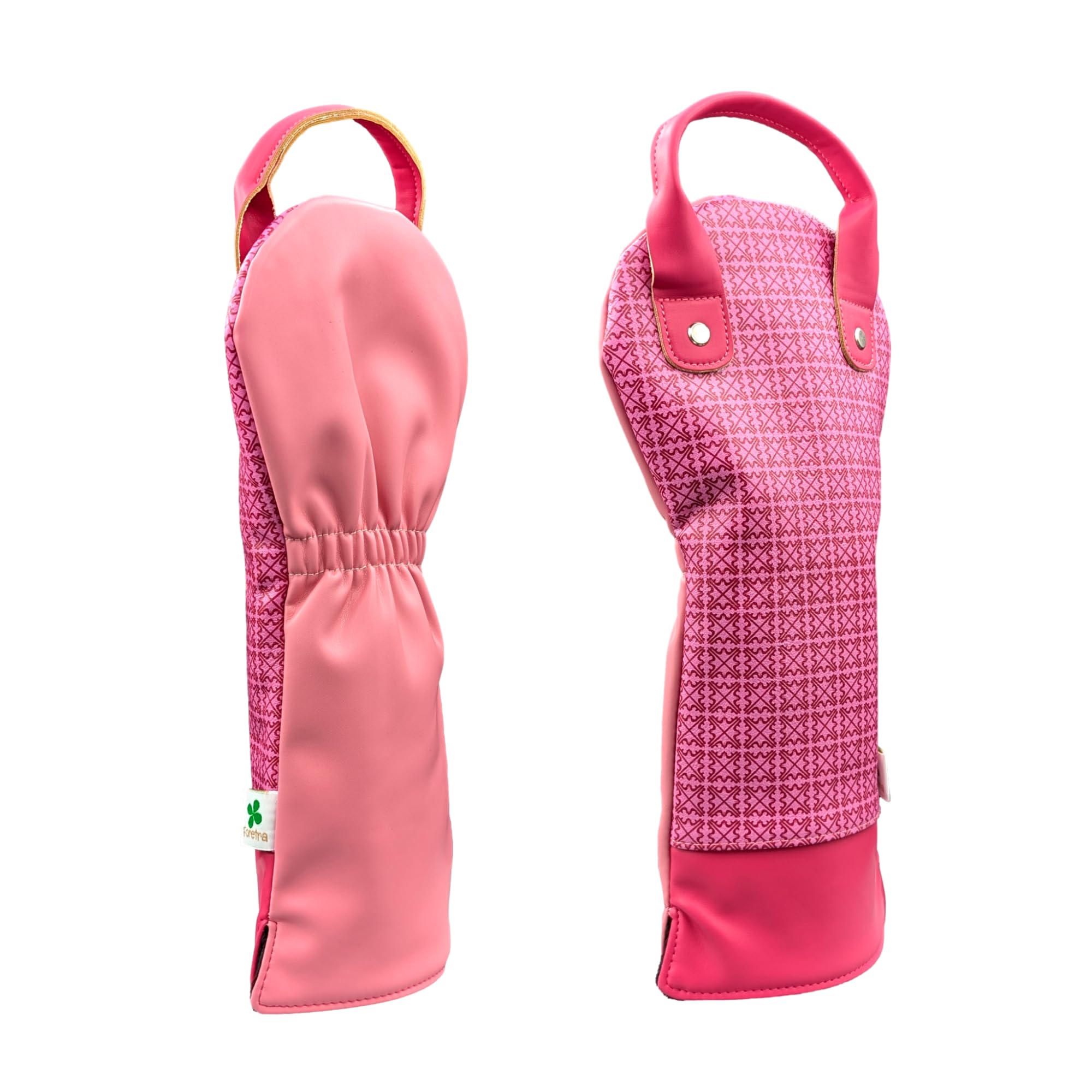 Foretra Golfschlägerhaube, Leder, Golfschlägerhaube, Fahren Sie wie ein Mädchen, unverzichtbares Golfer-Zubehör, für Männer und Frauen, universelle Passform für Golf, CLU