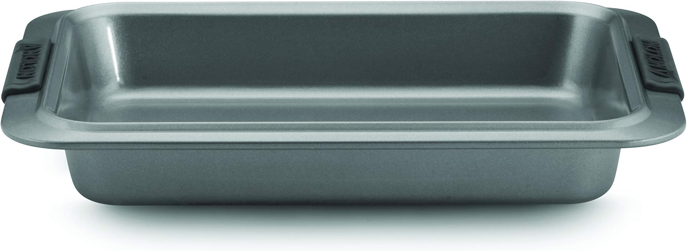 Anolon KC-18274 54706 Advanced Baking Nonstick Cake Pan, Rectangle-9 Inch x 13 Inch, Gray, 18/8 Stainless Steel