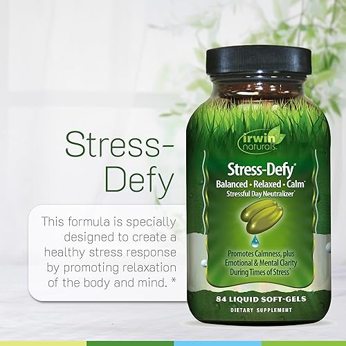 Miniatura 5 de Irwin Naturals Soporte para el estado de ánimo  84 geles blandos líquidos  Calma, equilibrio y bienestar emocional