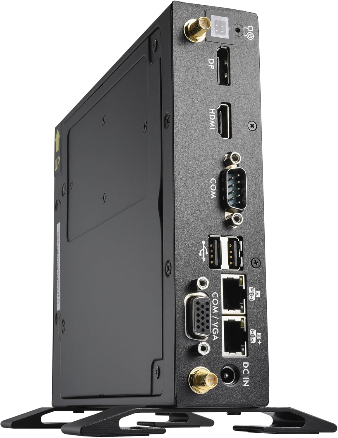 SHUTTLE XPC Slim Barebone DS50U5, i5-1335U, 2X LAN (1x 2.5Gbit,1x 1Gbit), 1xCOM,1xHDMI,1xDP, 1x VGA, fanless,