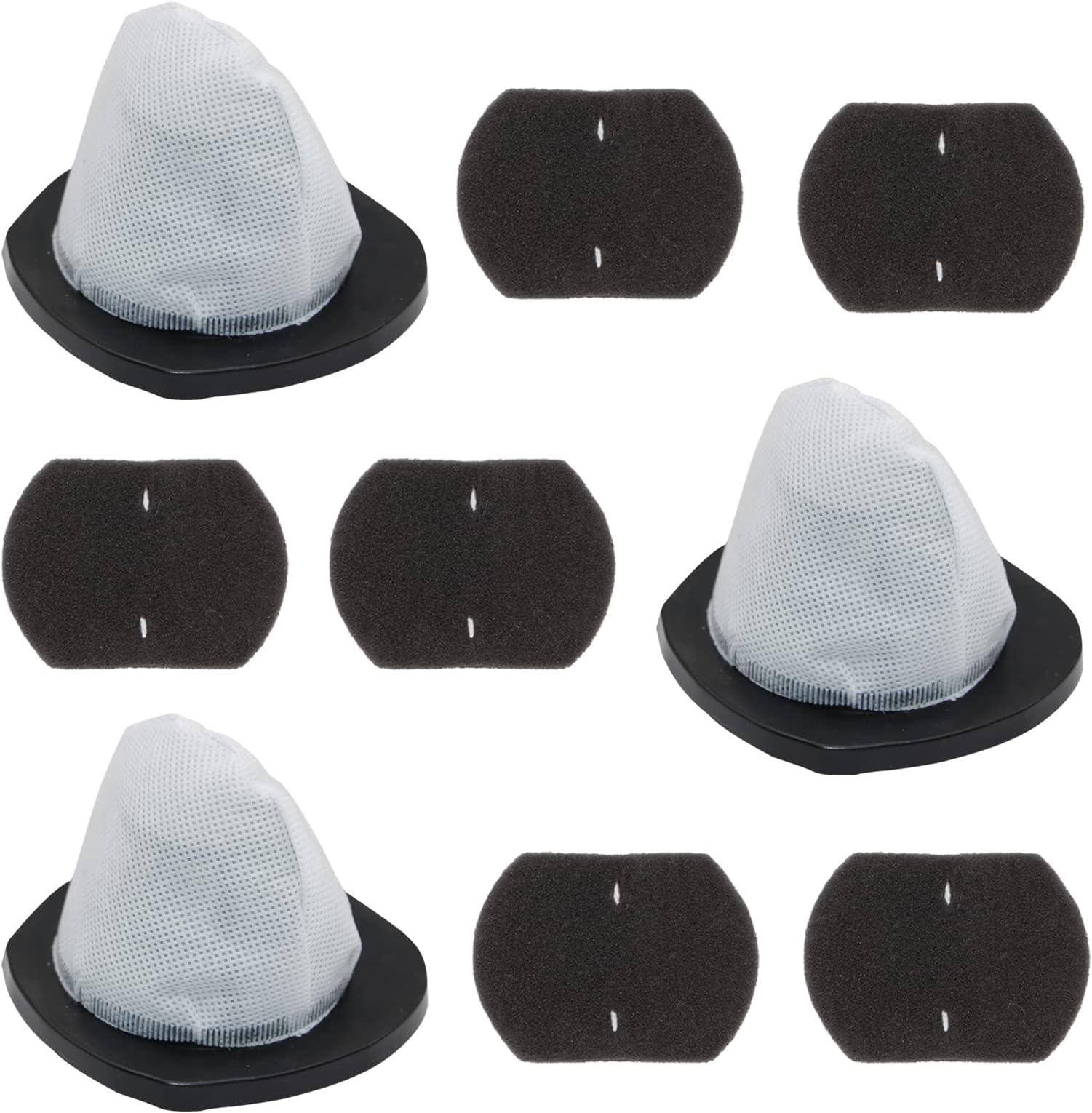 3 Pack 2030 Vacuum Filter & 6 Pack 2030 Foam Filter Compatible with Bissell Vacuum Cleaner Models 2030, 20303, 20306, 20307, 20309, 2030H, 2030V, 2030X, 2030Z