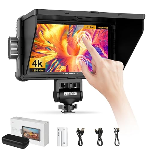 VILTROX DC-550 Pro 4K External Monitor Camera Field Moniteur 5.5