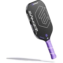 Enhance Pickleball Banger Pickleball Paddle, Best Paddle for Power & Hand Speed, Carbon Fiber Racket w/Foam-Infused Handle & Edgeless Design for Faster Hands, Beginner Pickleball Paddle