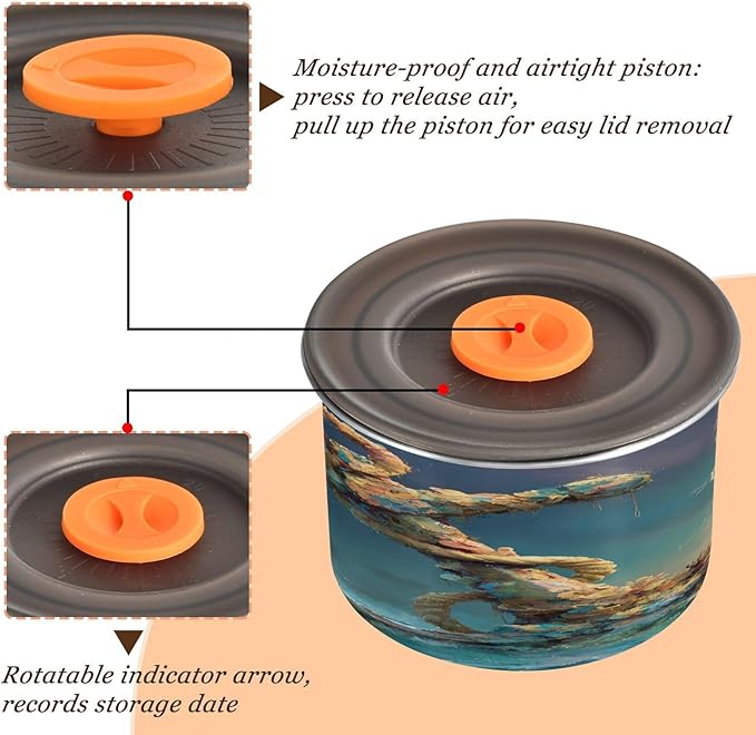 Almacenador de Alimentos Acero Inoxidable 0.5L con Tapa miniatura 5