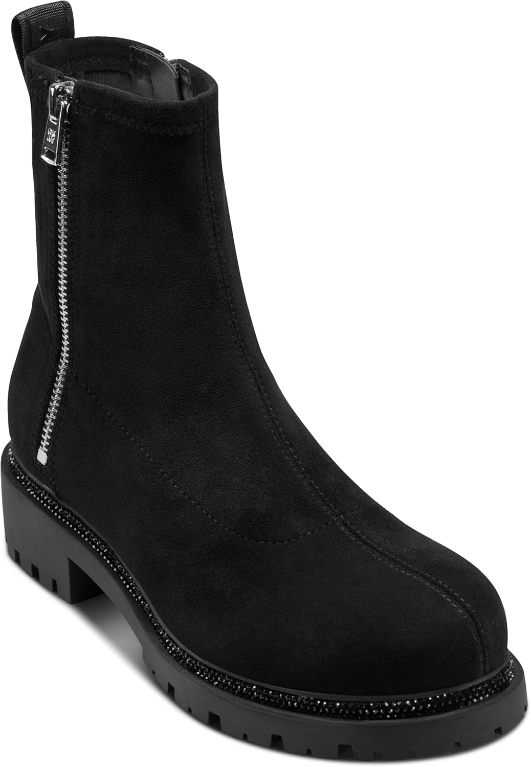 DKNY Women's Roscoe Lug Sole Chelsea Boot With Side Zipper