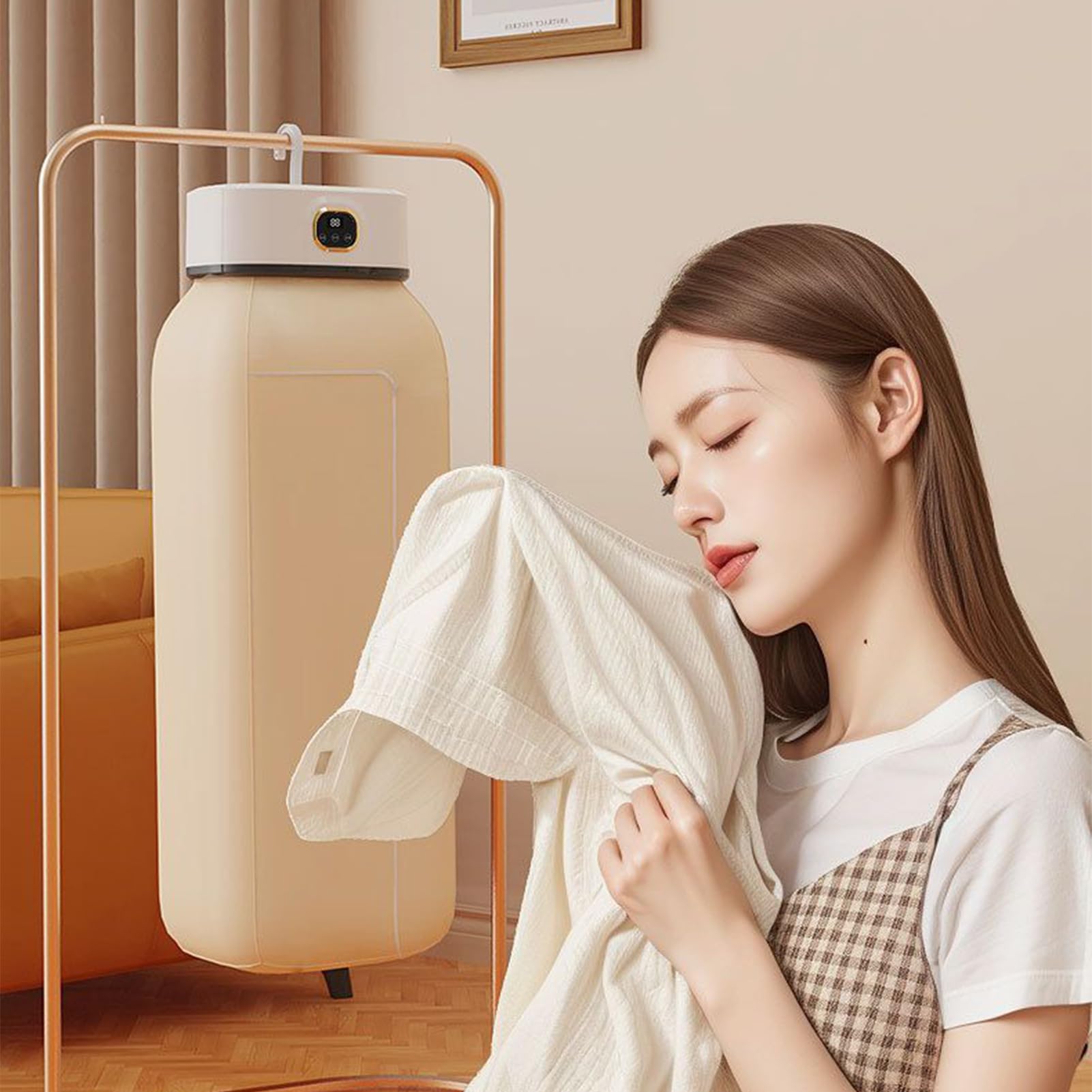 Secadora Portátil, Máquina Secadora Eléctrica, Máquina Eléctrica De Secado Para Ropa Viaje Hogar