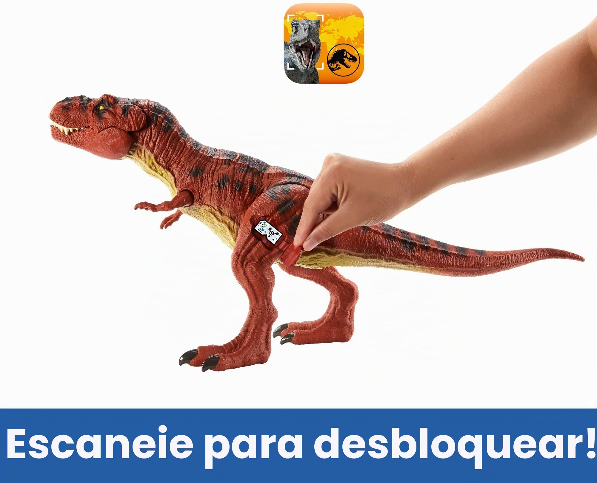 Jurassic World Park Electronic Real Feel Tyrannosaurus Rex Red